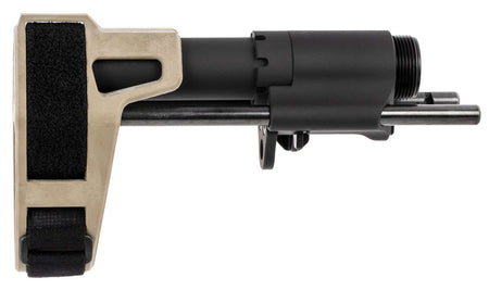 SB Tactical SB PDW Brace FDE/Black 3-Position Adjustable - Fits AR-15