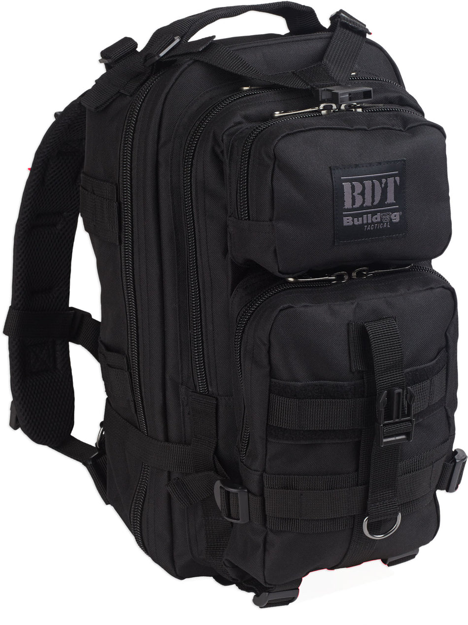 Bulldog BDT Tactical Compact Backpack Black 18x10x10