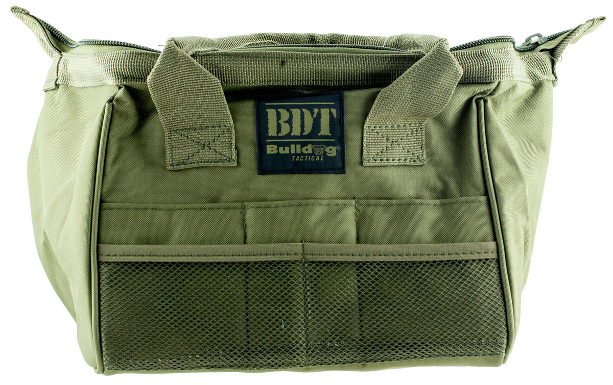 Bulldog BDT405G Green Tactical Ammo & Accessory Bag with 10 External Pockets