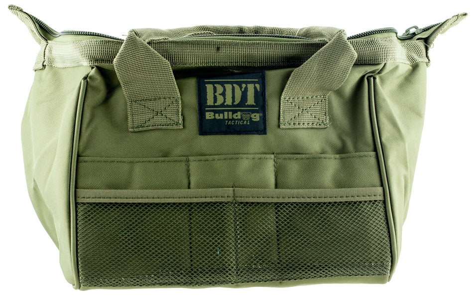 Bulldog BDT405G Green Tactical Ammo & Accessory Bag with 10 External Pockets