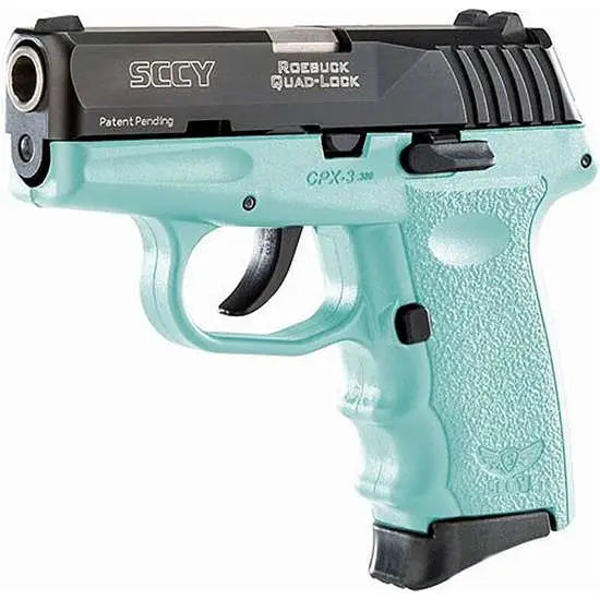 SCCY CPX-3CBSB 380 PSTL BL/S-BLUE NO SAFETY 10RD