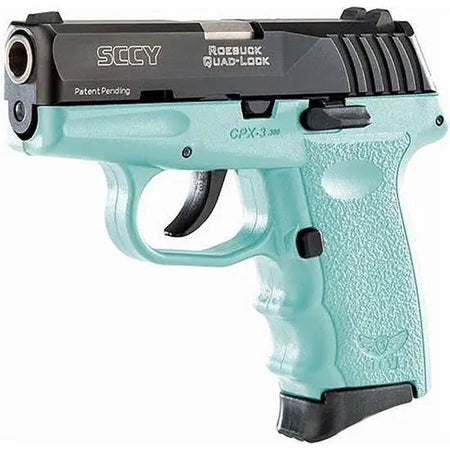 SCCY CPX-3CBSB 380 PSTL BL/S-BLUE NO SAFETY 10RD