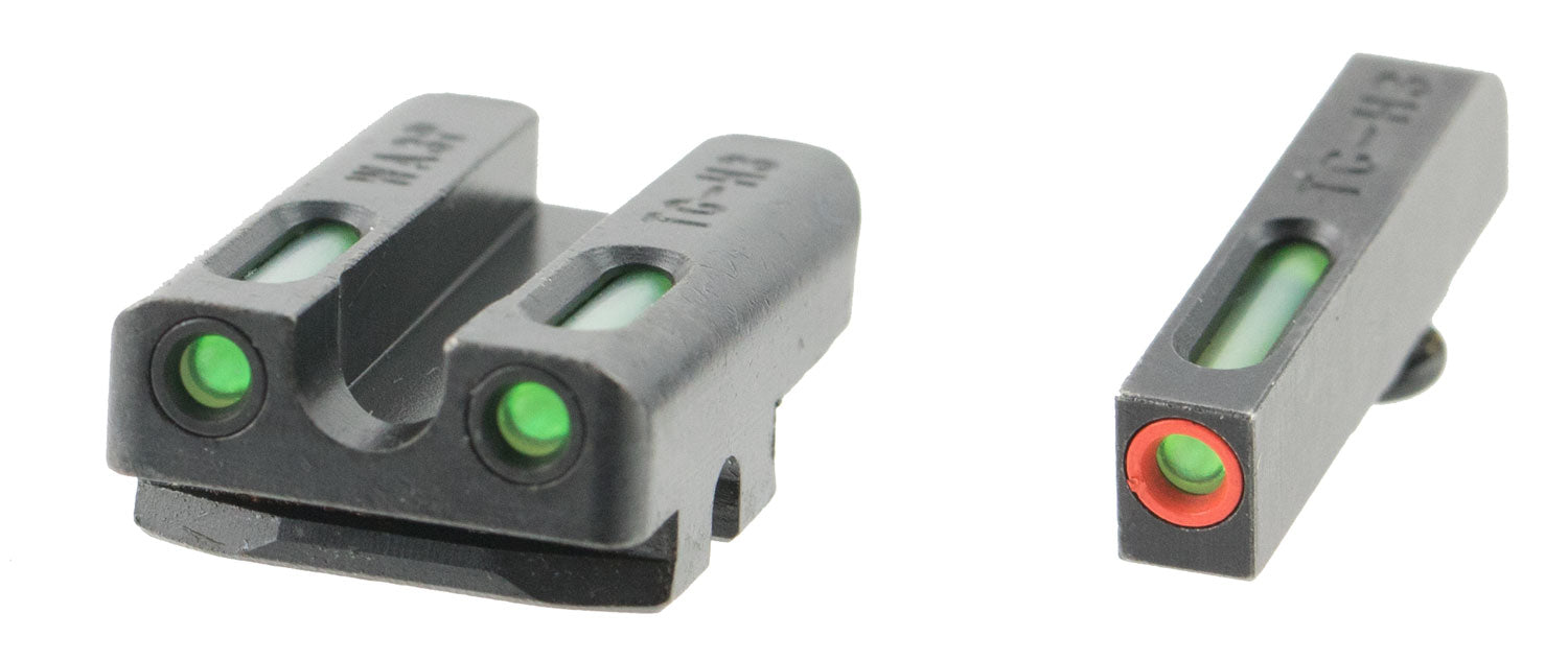 TruGlo TFX Pro TG13WA3PC Day/Night Tritium Fiber Optic Sights Orange Outline