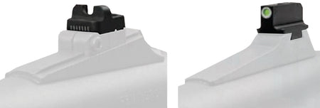 TruGlo Tritium Pro Pistol Night Sight Set Green/White Outline Front Green Rear TG231F1W