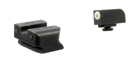 TruGlo Tritium Pro TG231W1W Green Tritium White Outline Iron Night Sights Front & Rear