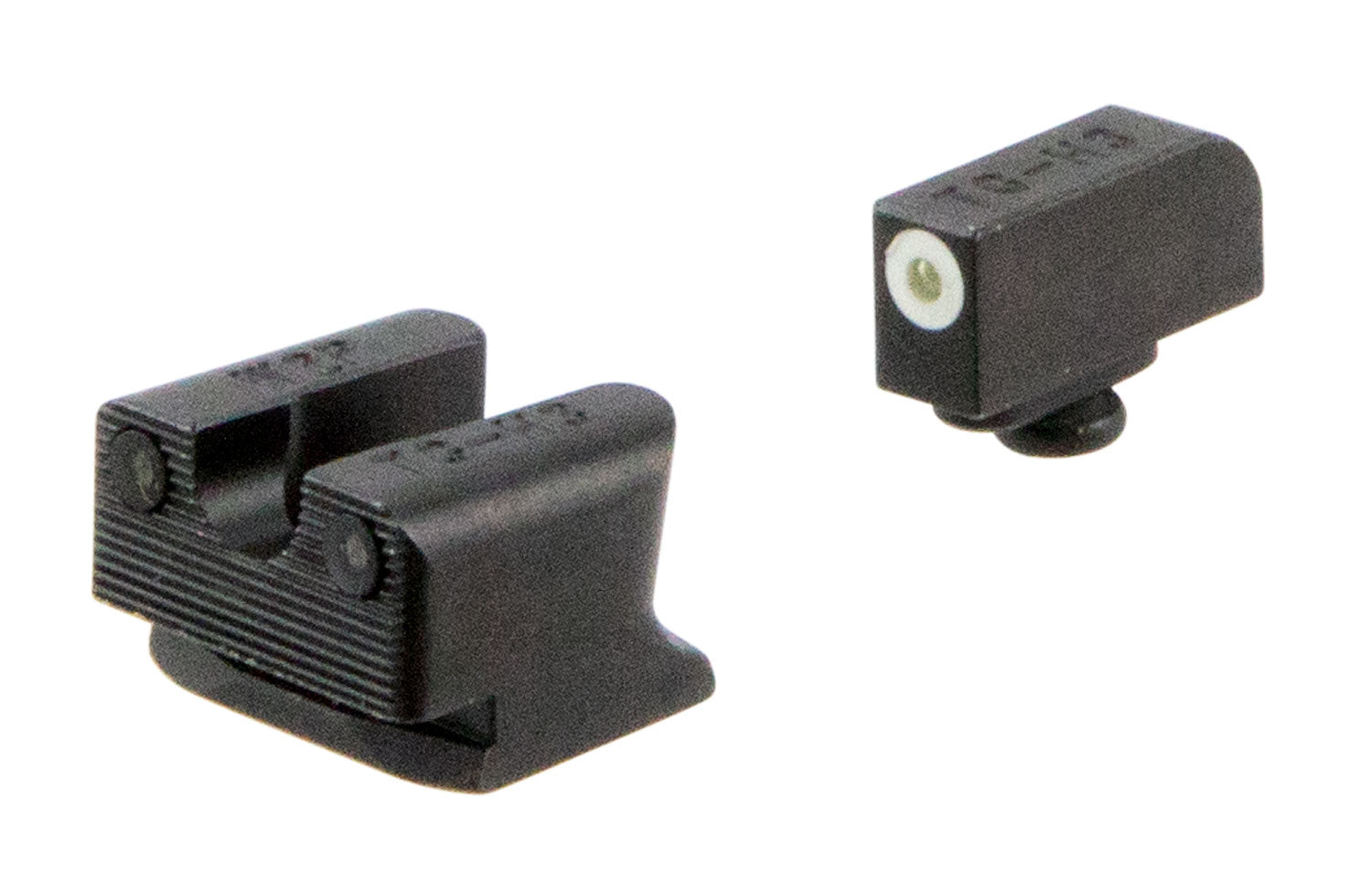 TruGlo Tritium Pro TG231W2W Green Tritium White Outline Iron Night Sights