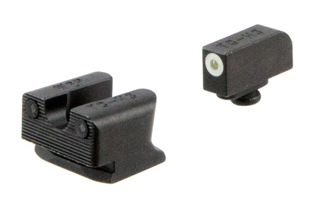 TruGlo Tritium Pro TG231W2W Green Tritium White Outline Iron Night Sights