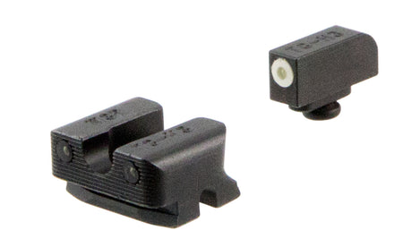 TruGlo Tritium Pro TG231W3W Green Tritium White Outline Iron Night Sights Front & Rear