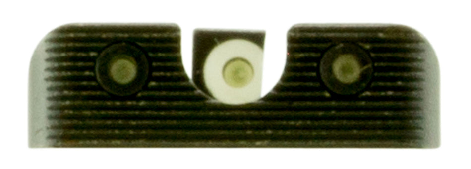 TruGlo Tritium Pro TG231X1W Green Tritium White Outline Iron Night Sights
