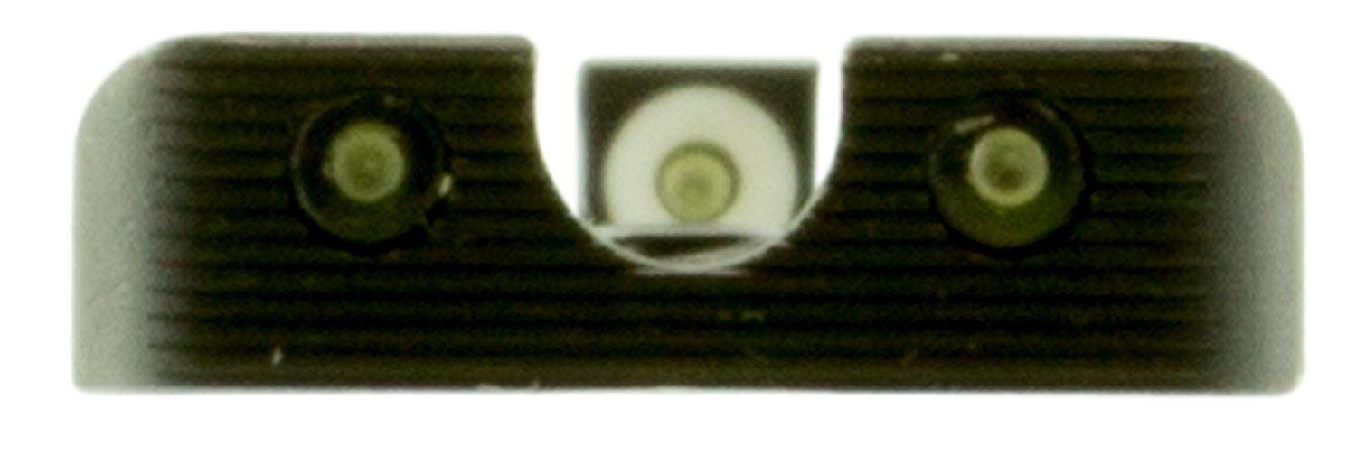 TruGlo TG231MP1W Tritium Pro Pistol Night Sights White Outline Front Sight Green Rear Sight