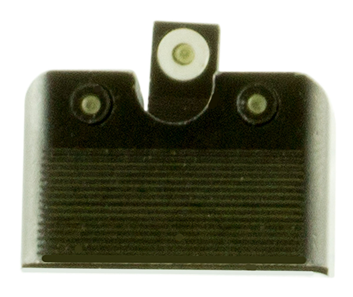 TruGlo TG231MP2W Tritium Pro Pistol Sights Green Tritium White Outline Front Sight Green Rear