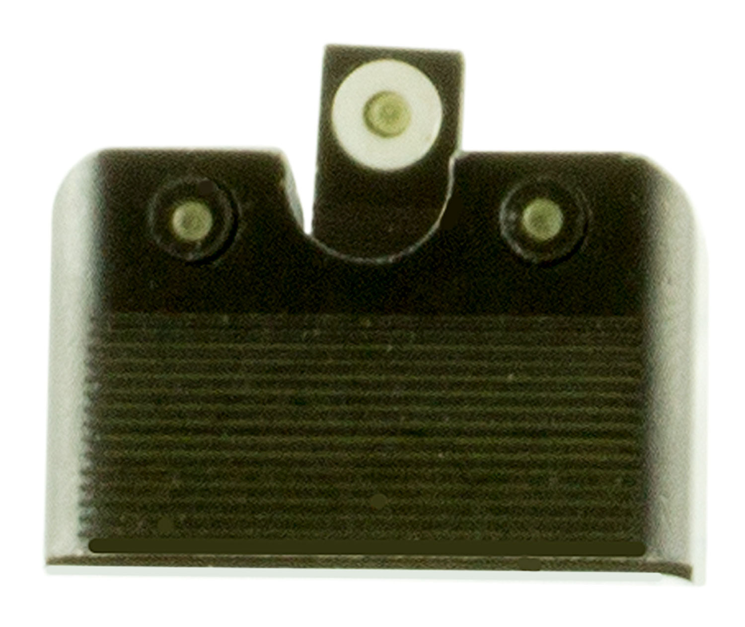 TruGlo TG231MP2W Tritium Pro Pistol Sights Green Tritium White Outline Front Sight Green Rear
