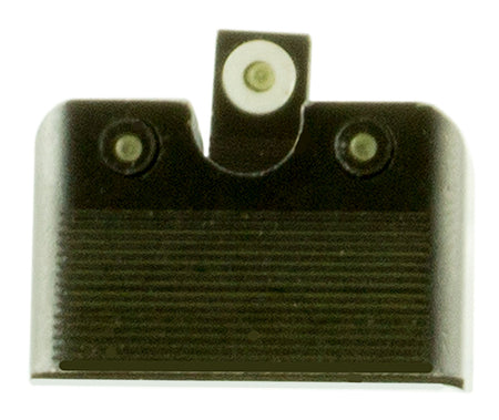 TruGlo TG231MP2W Tritium Pro Pistol Sights Green Tritium White Outline Front Sight Green Rear