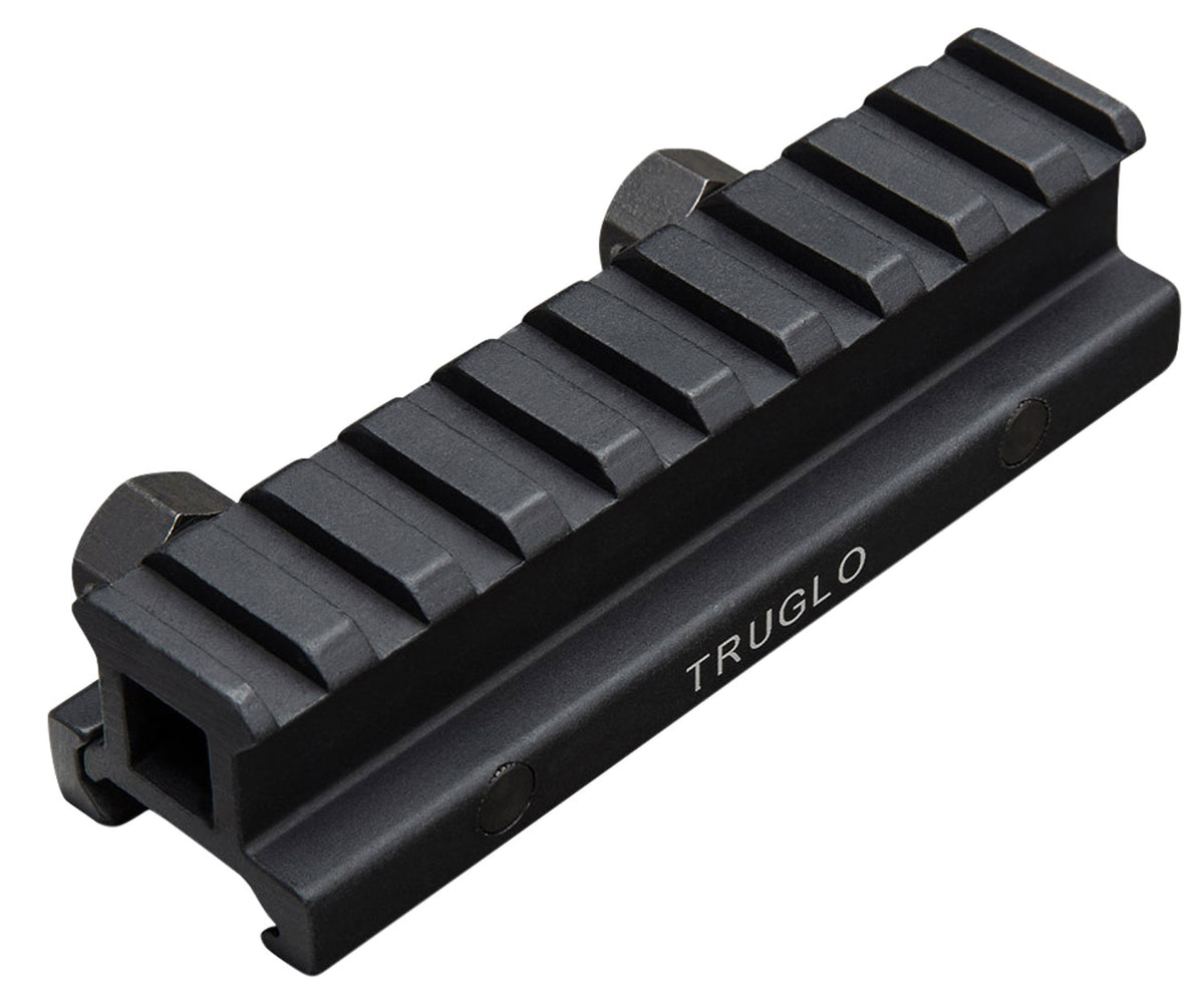 TruGlo Picatinny Riser Optic Mount Anodized Matte Black TG8980B