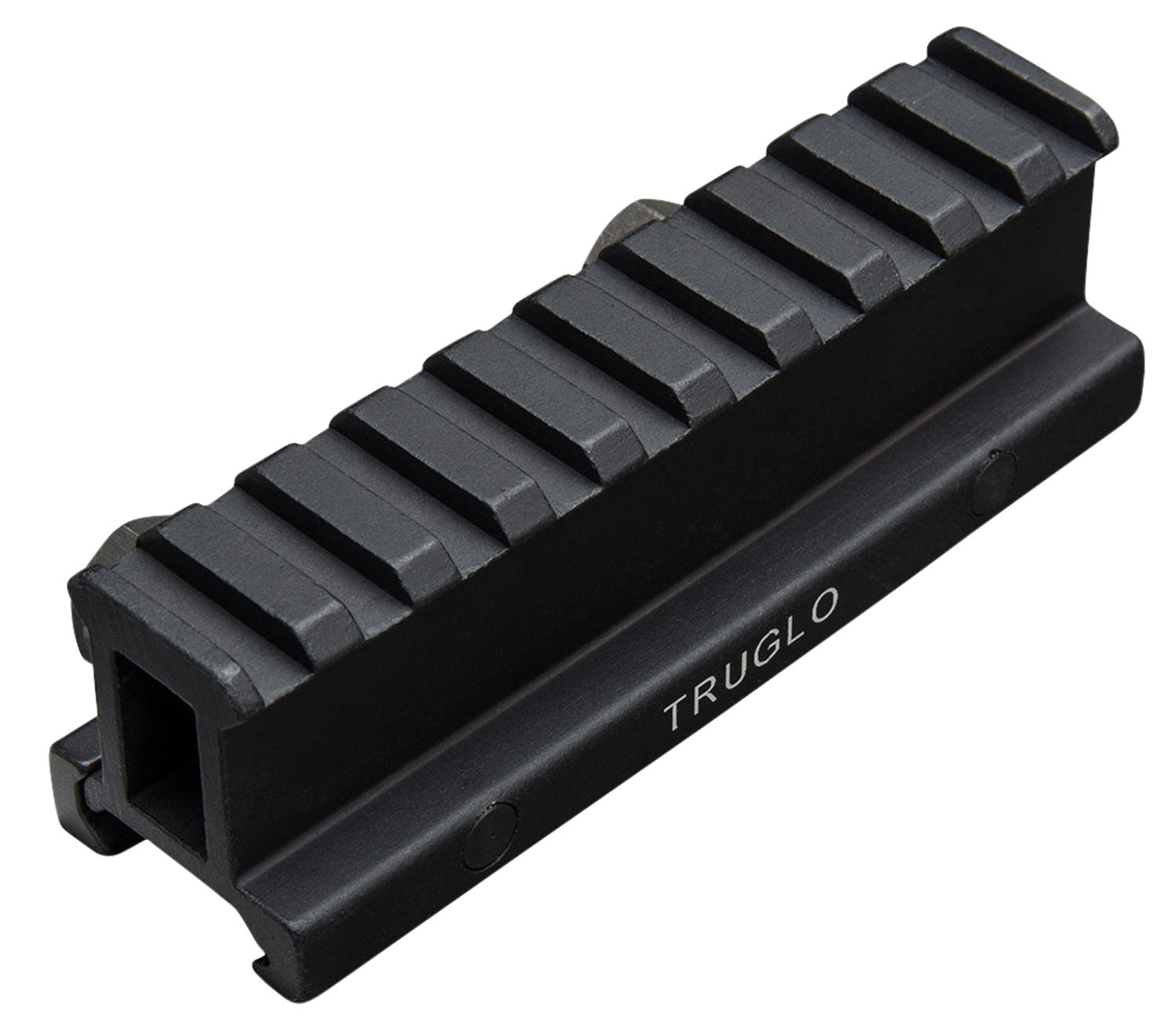 TruGlo Picatinny Rail Riser Optic Mount Matte Black Anodized TG8990B