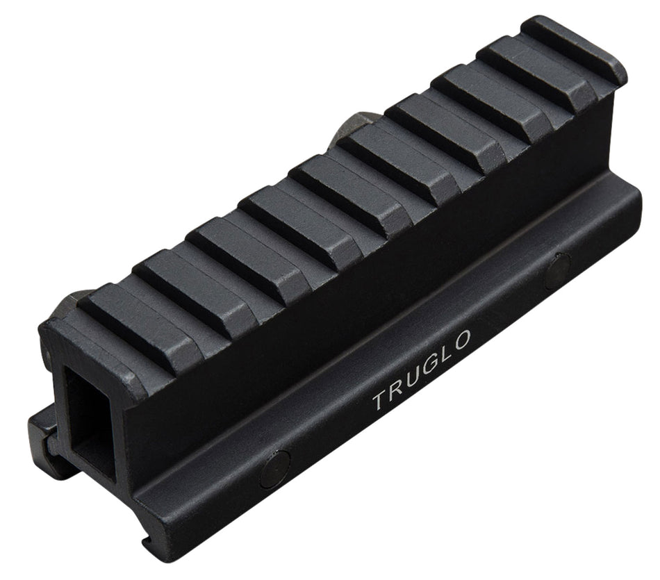 TruGlo Picatinny Rail Riser Optic Mount Matte Black Anodized TG8990B