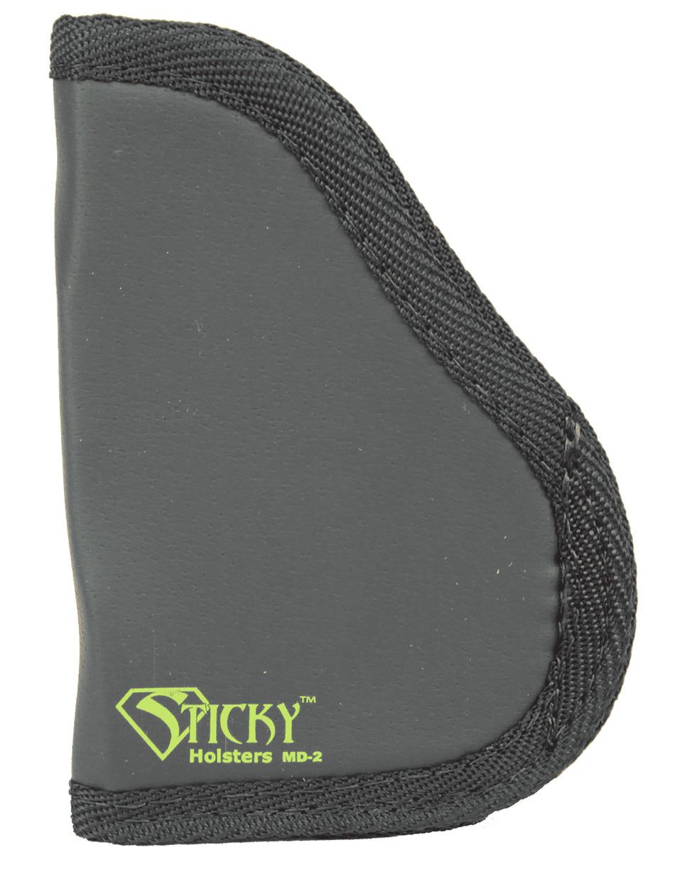 Sticky Holsters MD2 IWB Holster Black/Green Latex Free Rubber Fits S&W Shield/Springfield XD-S Ambidextrous