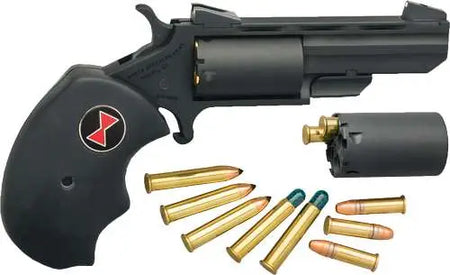 NAA Black Widow .22 Mag/.22 LR Revolver, 2" Barrel, Cerakote Finish
