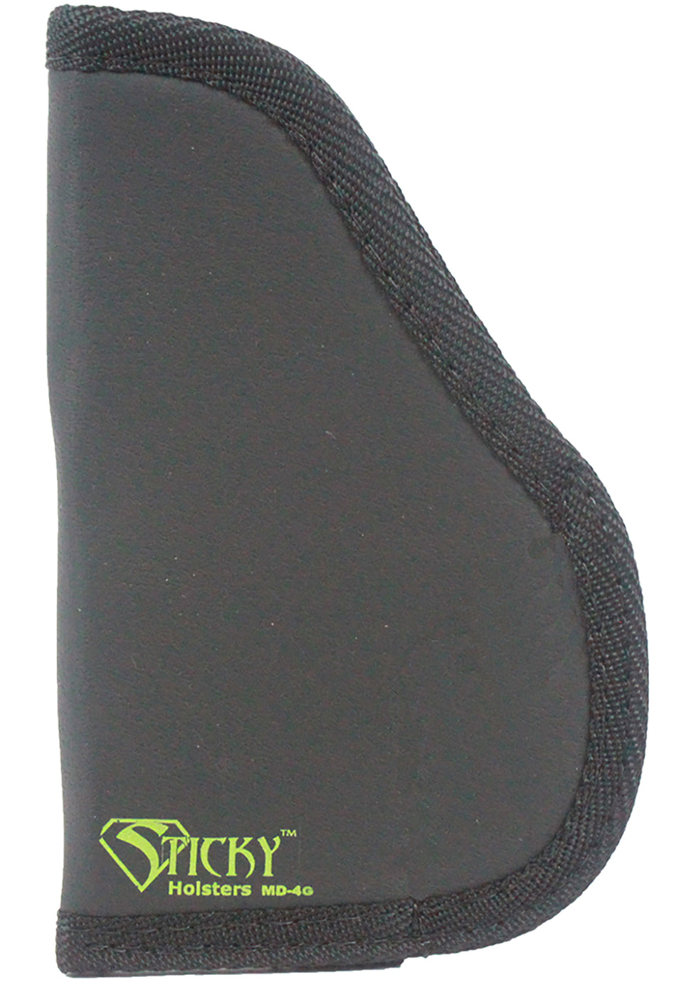 Sticky Holsters MD4GEN1 MOD IWB Holster Black/Green Latex Free Rubber Fits Small/Medium Semi-Auto Pistols Ambidextrous
