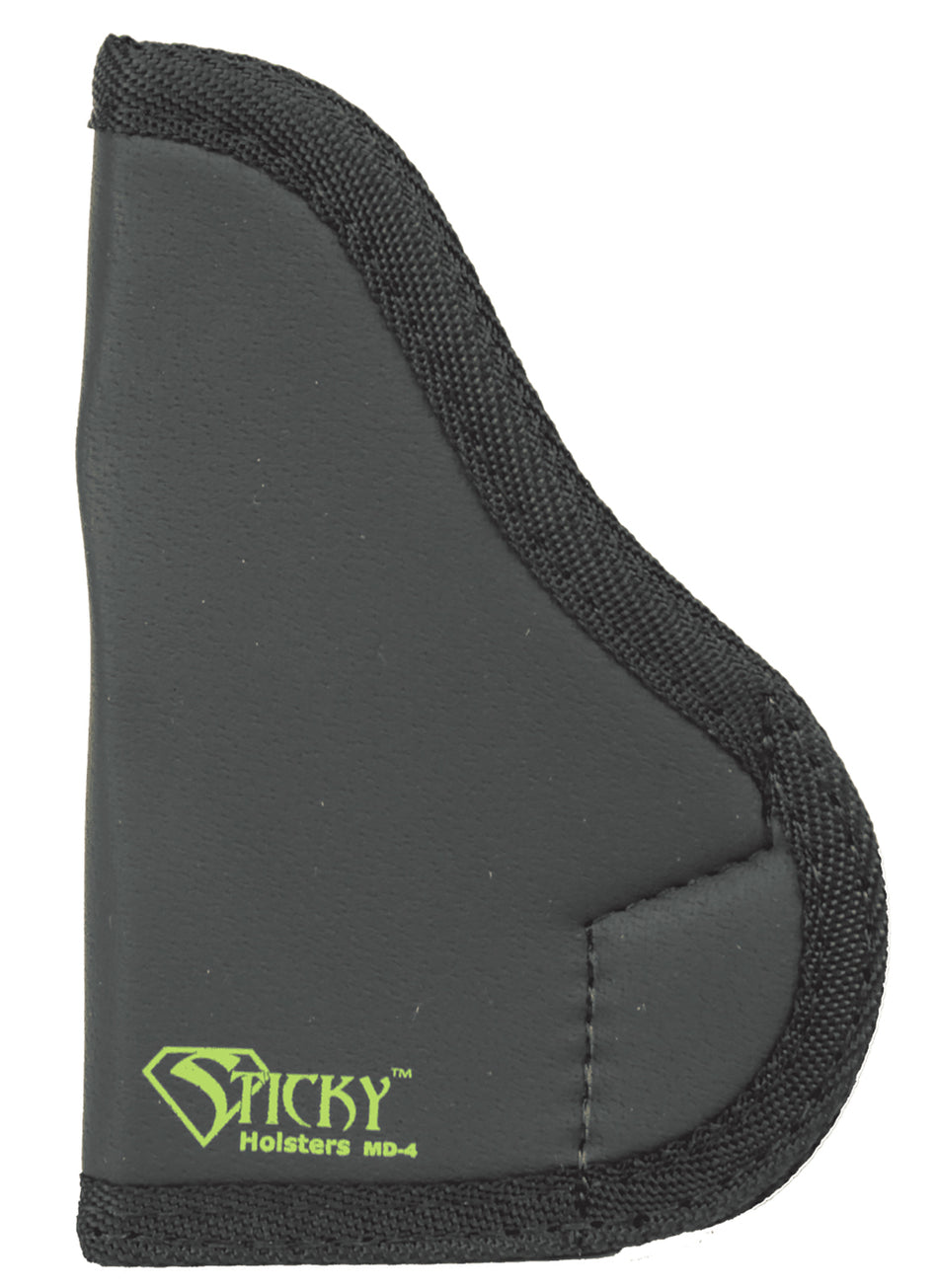 Sticky Holsters MD4 IWB Holster Black/Green Latex Free Rubber Fits Med Semi-Auto Handguns Ambidextrous