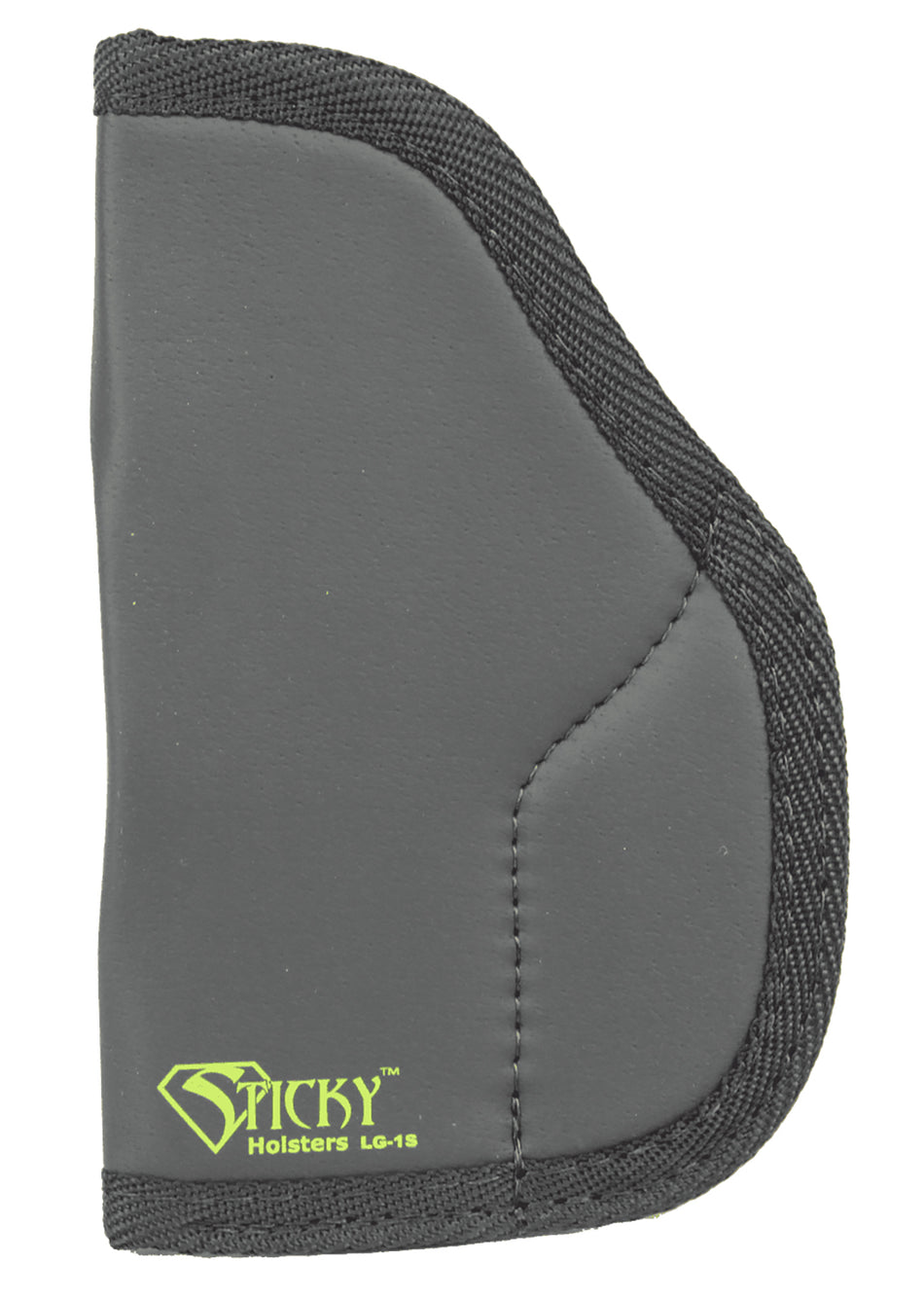 Sticky Holsters LG1S IWB Holster Black/Green Latex Free Rubber Fits 1911 with 3" to 4" Barrel Ambidextrous