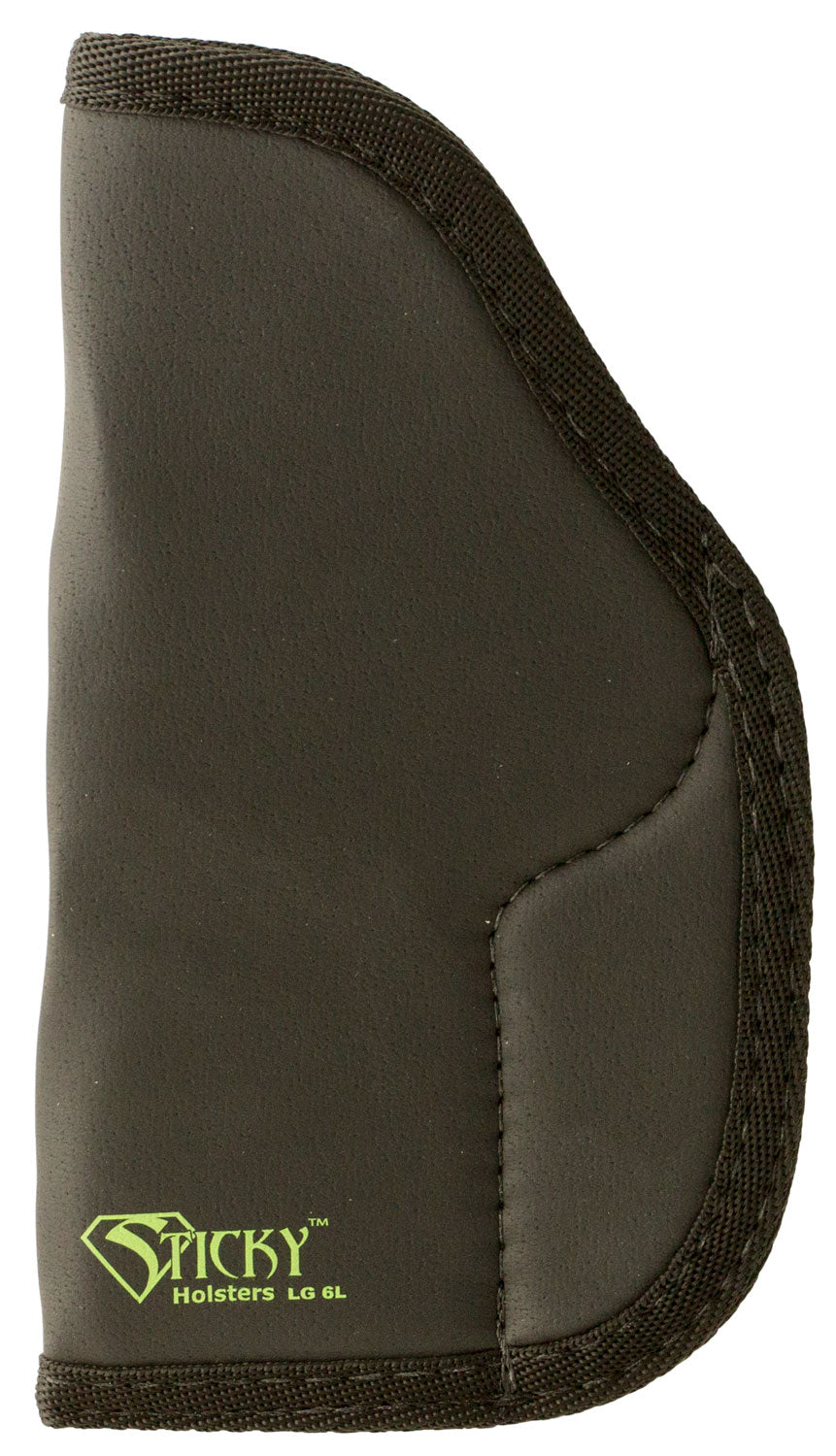 Sticky Holsters LG6L Black Green Latex Free Rubber Holster for Springfield XD 4.5 Inch Ambidextrous