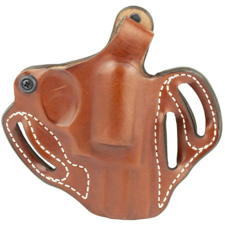 DeSantis Thumb Break Scabbard Right-Hand Black Leather Holster - Colt Agent/Charter Bulldog 2in/Ruger SP101