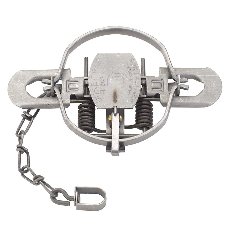 Duke No. 1.75 Coil Spring Leg-Hold Trap 5.25" Jaw