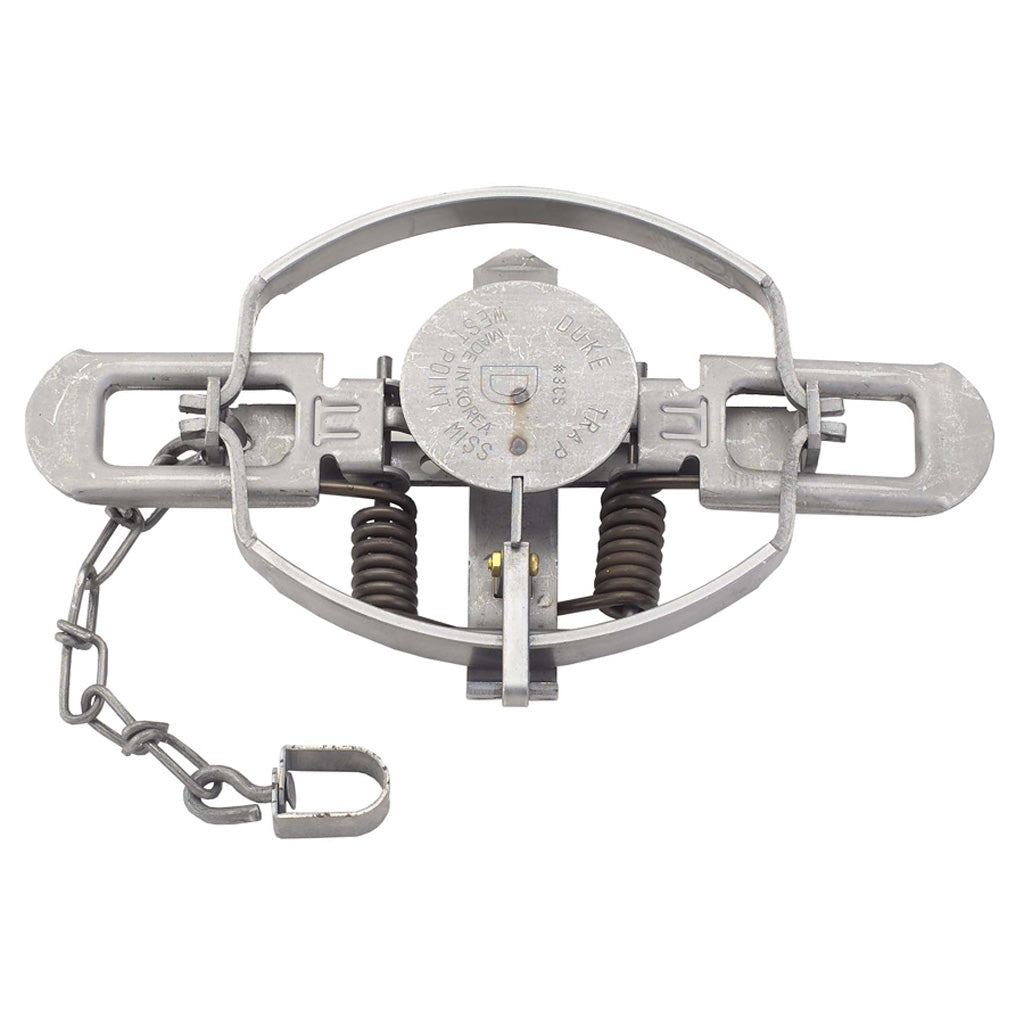 Duke No. 3 Coil Spring Leg-Hold Trap 6" Jaw