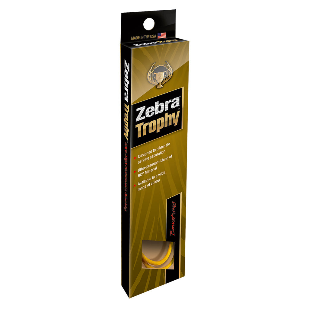 Zebra Hybrid String Tan/Black 97 in. Compound Bow