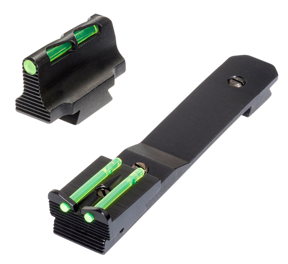 HiViz HHVS450 Henry Rifles LiteWave Black Interchangeable Front Rear Sight Set Green Red White LitePipes