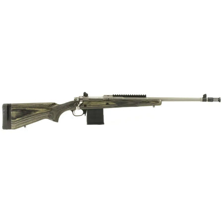 Ruger Gunsite Scout Rifle .308 Win 18.7" Matte Stainless, Black Synthetic Stock, 10-Round Detachable Magazine