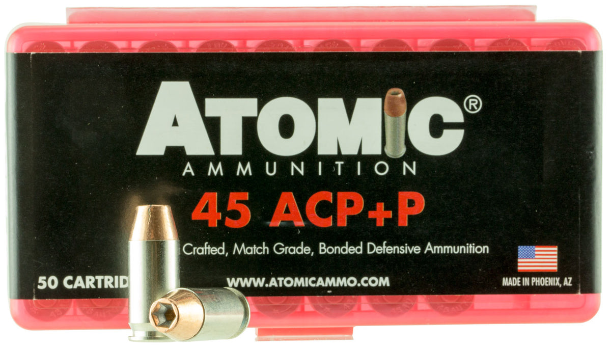 Atomic .45 ACP/Auto 412 Precision Craft Bonded Match Hollow Point 185 Grain