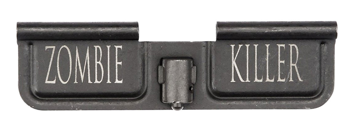 Spikes SED7007 Zombie Killer Laser-Engraved AR-15 Ejection Port Door in Black Phosphate