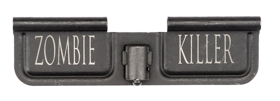 Spikes SED7007 Zombie Killer Laser-Engraved AR-15 Ejection Port Door in Black Phosphate