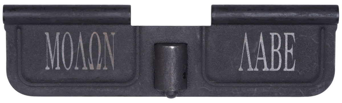 Spikes SED7009 Molon Labe Laser-Engraved AR-15 Ejection Port Door in Black Phosphate