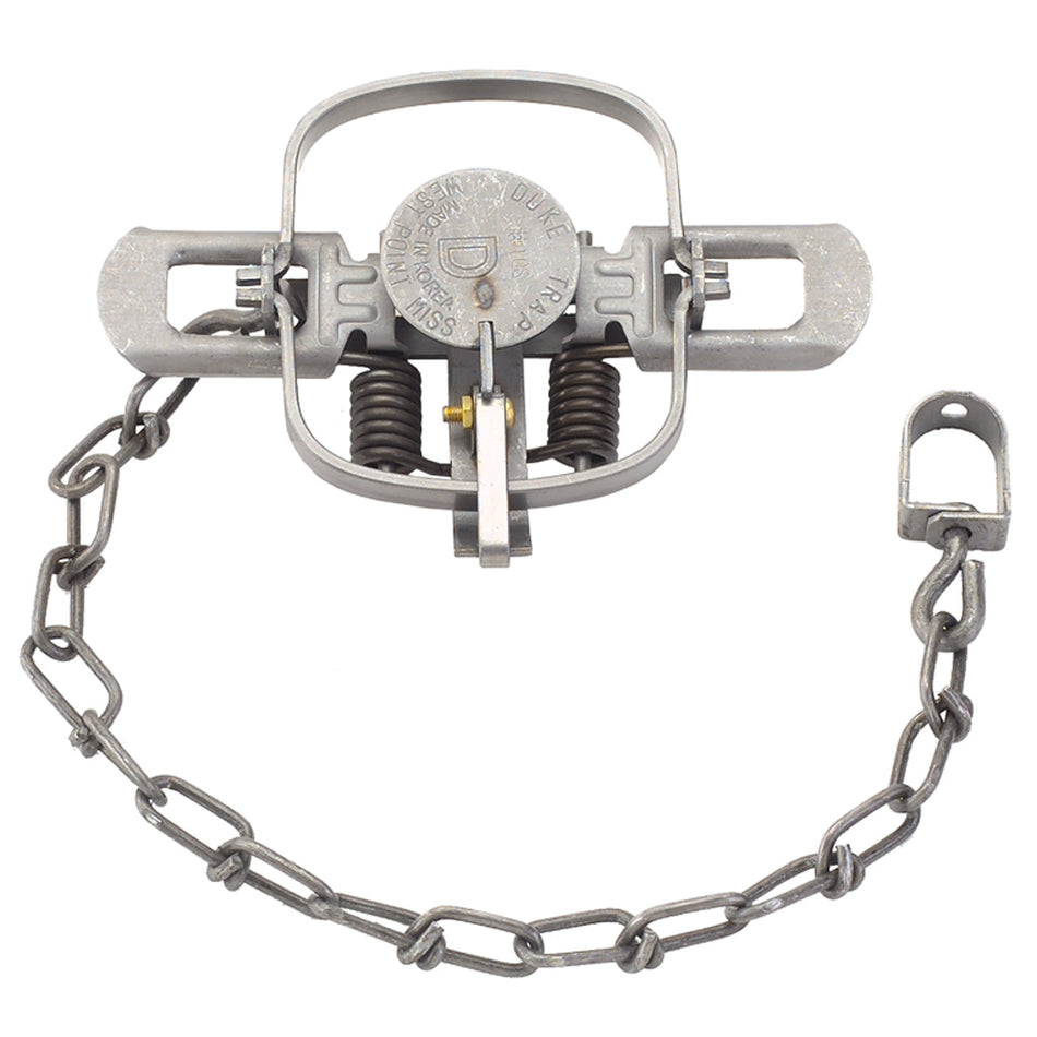 Duke Coil Spring Trap Size No. 1 4-Inch Jaw Spread