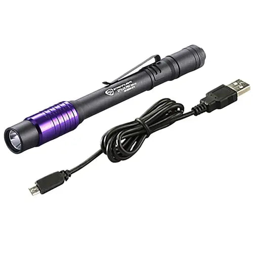 Streamlight Stylus Pro USB White LED Flashlight with 120V AC Adapter