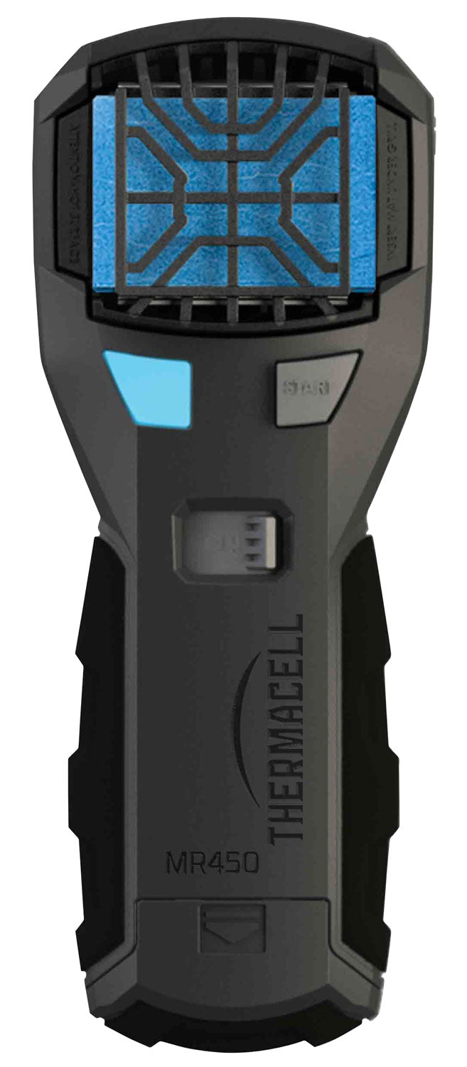 Thermacell MR450 Armored Portable Repeller Black Odorless 15 ft Mosquito Protection 12-Hour Refills Included