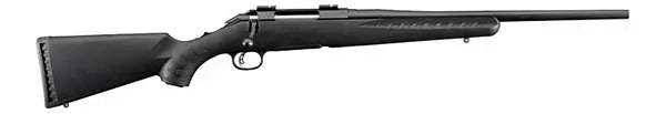 dRUGER AMERICAN COMP 308WIN 18"BBL, BLK SYNTHTC STOCK, 4RD