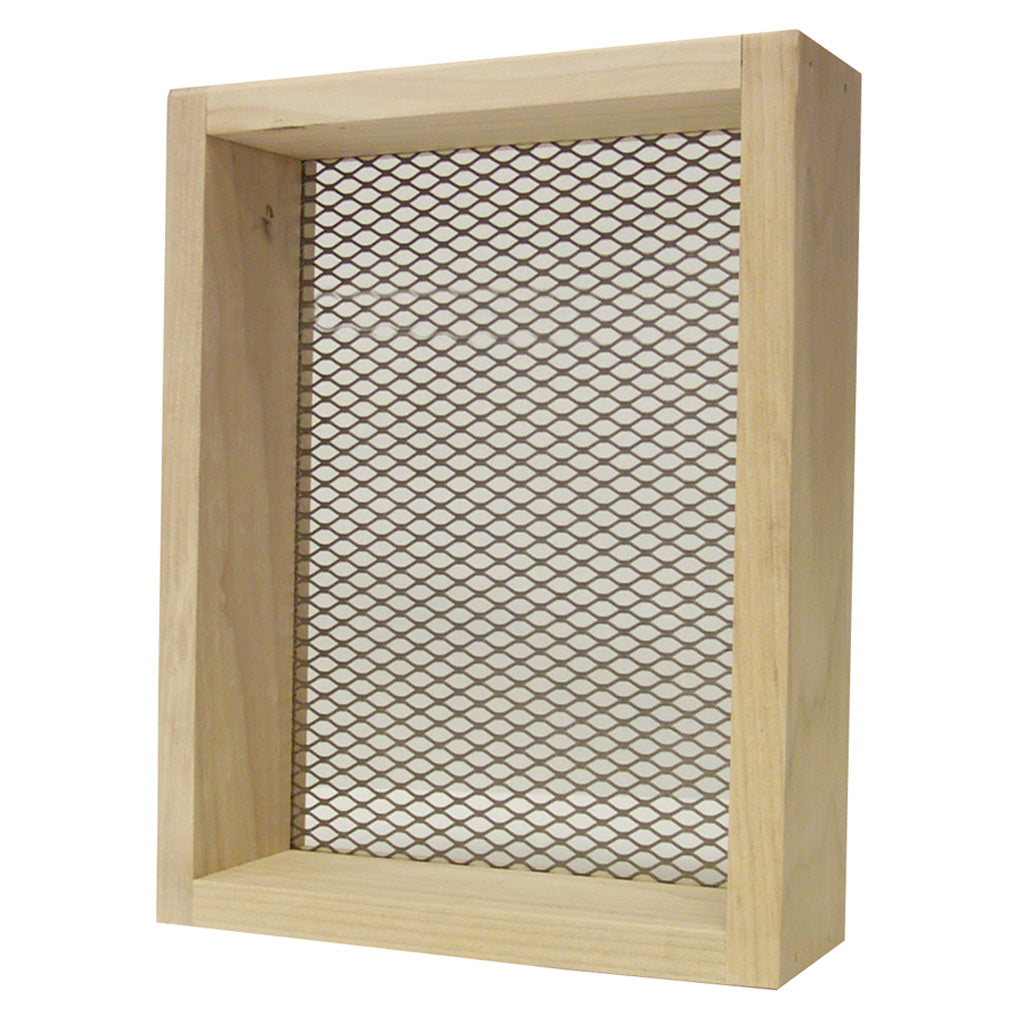 Rickard Deluxe Wood Frame Dirt Sifter with 1/4" Mesh