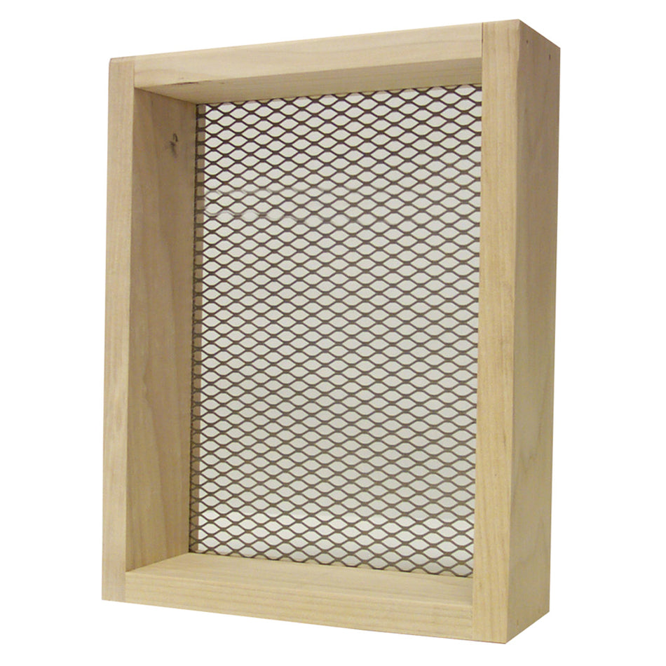 Rickard Deluxe Wood Frame Dirt Sifter with 1/4" Mesh