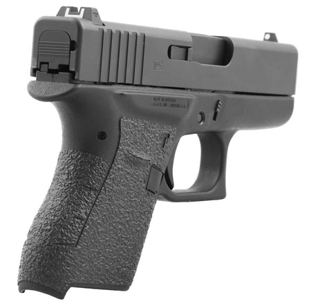 Talon Grips 100R Black Textured Rubber Stick-On Grip, Glock 43