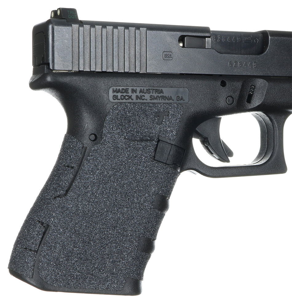 Talon Grips 104G Black Granulate Adhesive Grip Wrap for Glock 19/23/25/32/38 Gen1-3