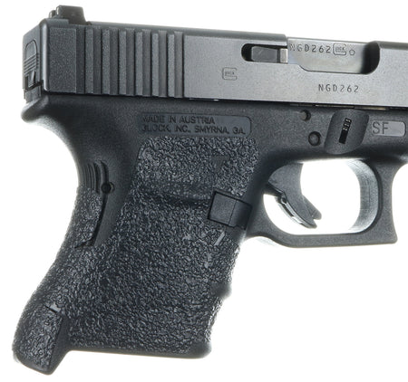 Talon Grips 107R Black Textured Rubber Grip Wrap for Glock Gen3 29SF/30SF/30S/36