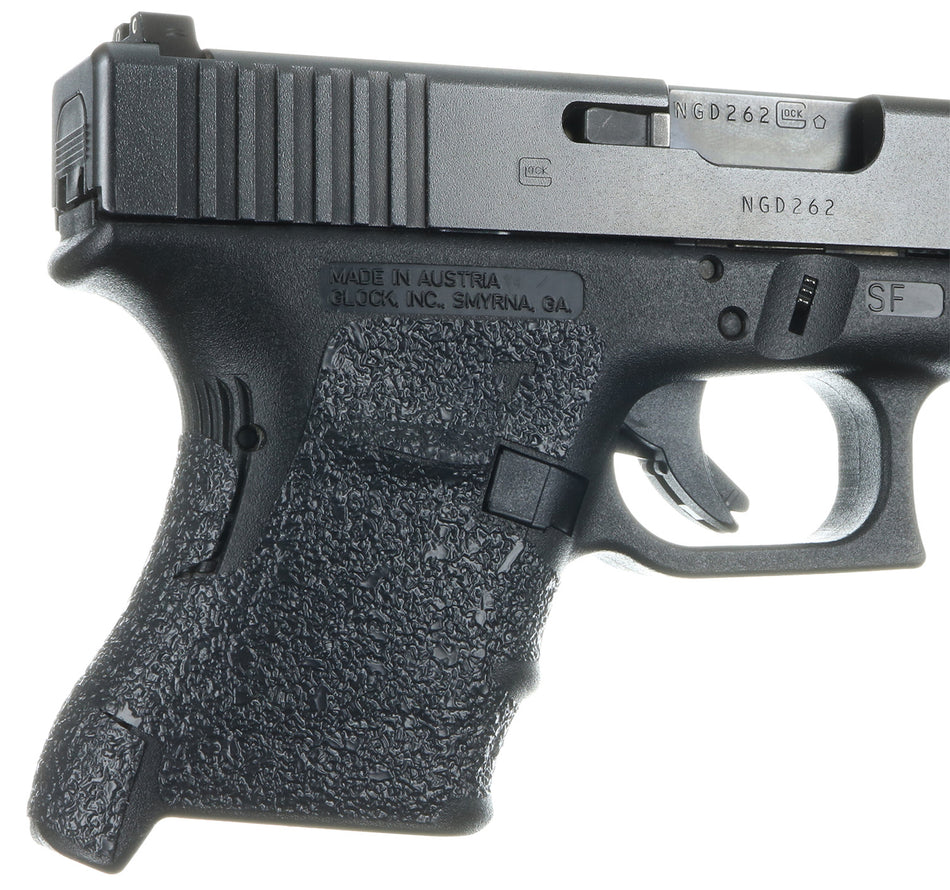 Talon Grips 107R Black Textured Rubber Grip Wrap for Glock Gen3 29SF/30SF/30S/36
