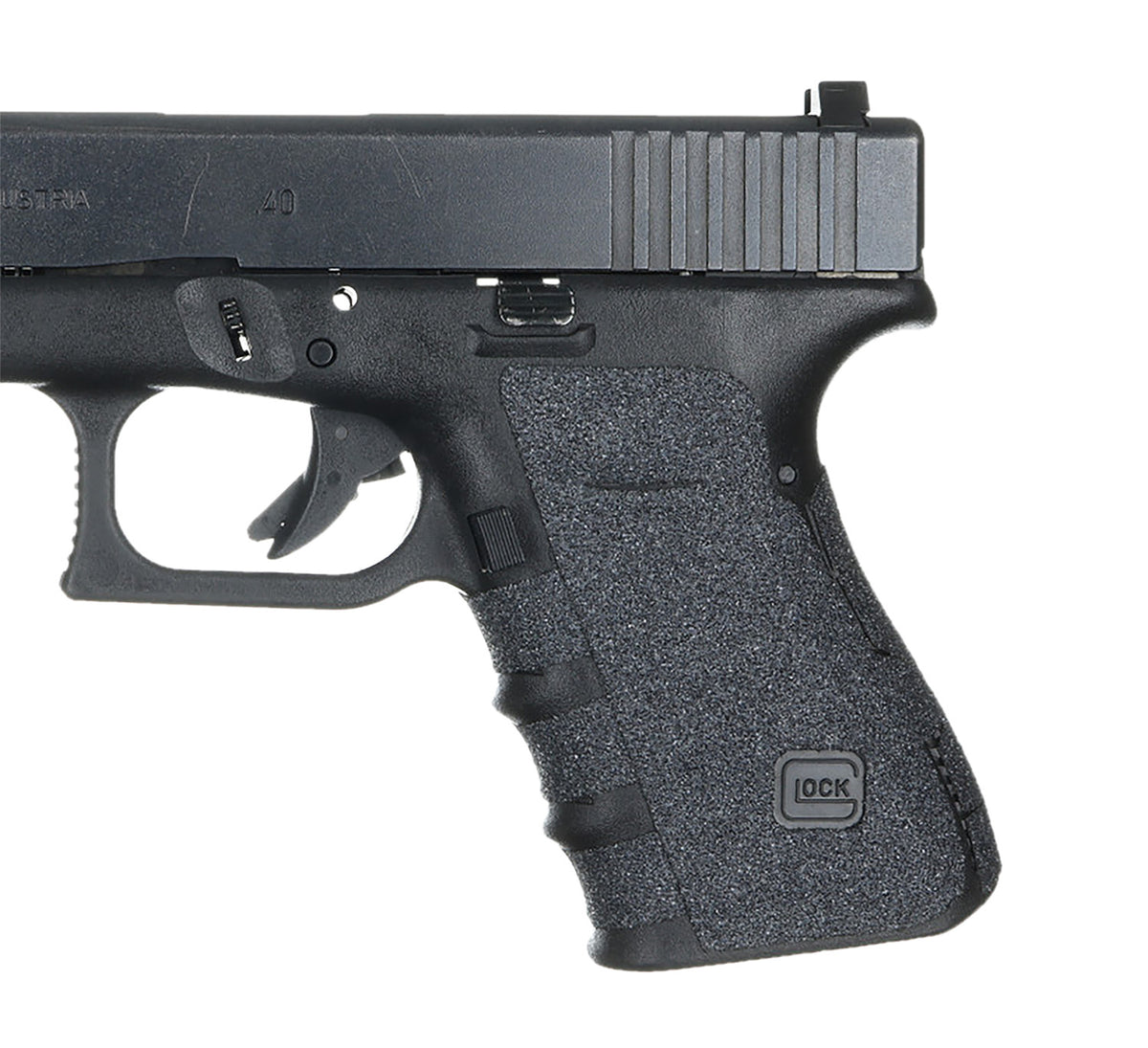 Talon Grips 110G Black Granulate Adhesive Grip Wrap, Glock Gen4 19/23/25/32/38 No Backstrap