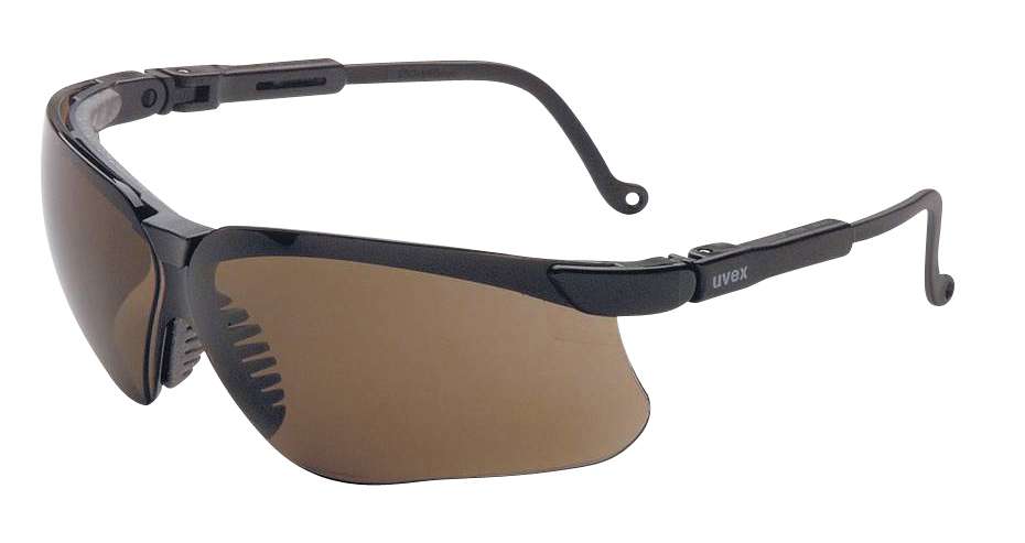 Howard Leight Genesis Black/Expresso Anti-Fog Shooting Glasses