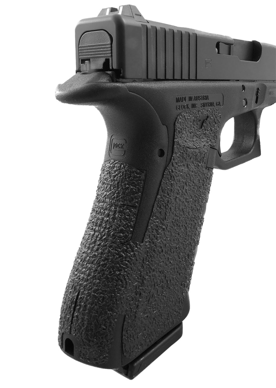 Talon Grips 113R Black Rubber Adhesive Grip Wrap, Glock Gen4 17/22/24/31/34/35/37 No Backstrap