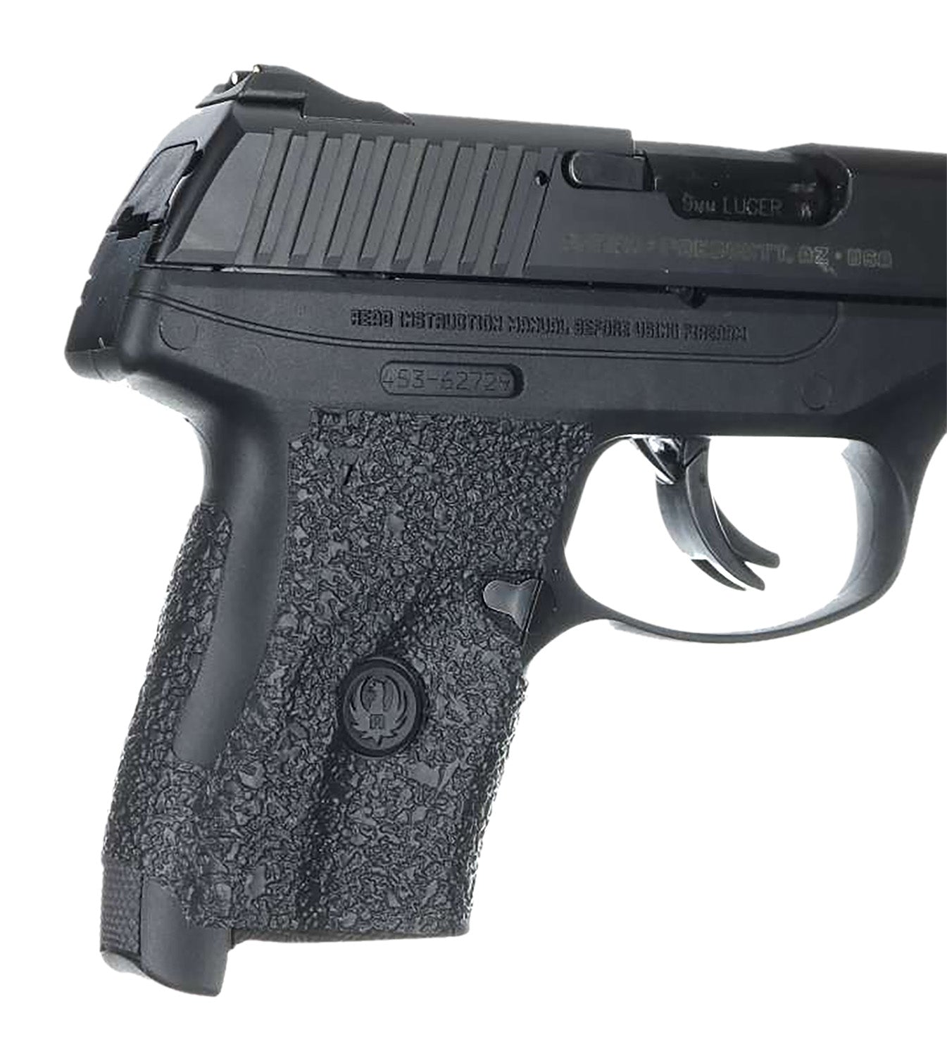 Talon Grips 508R Black Rubber Adhesive Grip Wrap for Ruger LC9s/EC9s